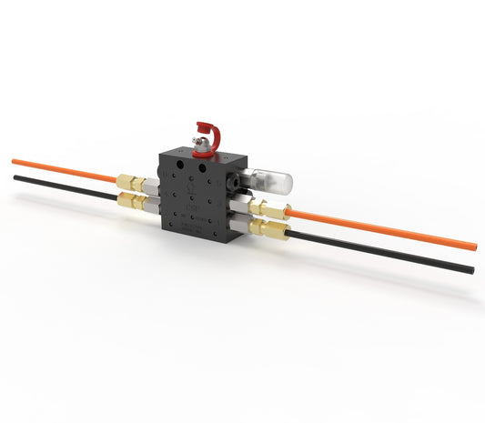 GRACO EZ Greaser® - Single Axle - 4 Points Lubrication Kit (Part No. 25T384)