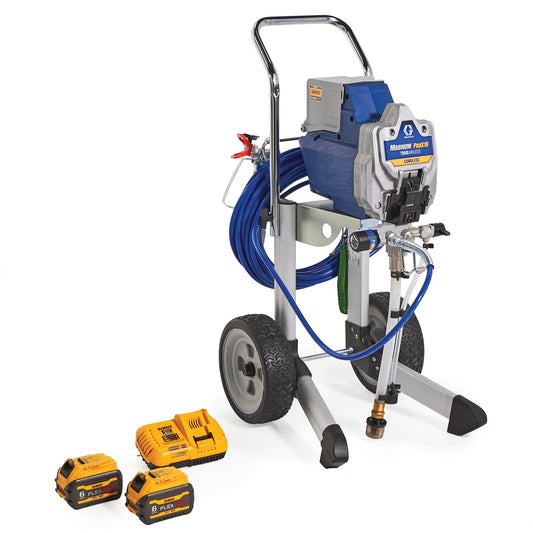 GRACO Magnum ProX19 Cordless TrueAirless Sprayer, Cart (Part No. 25U478)