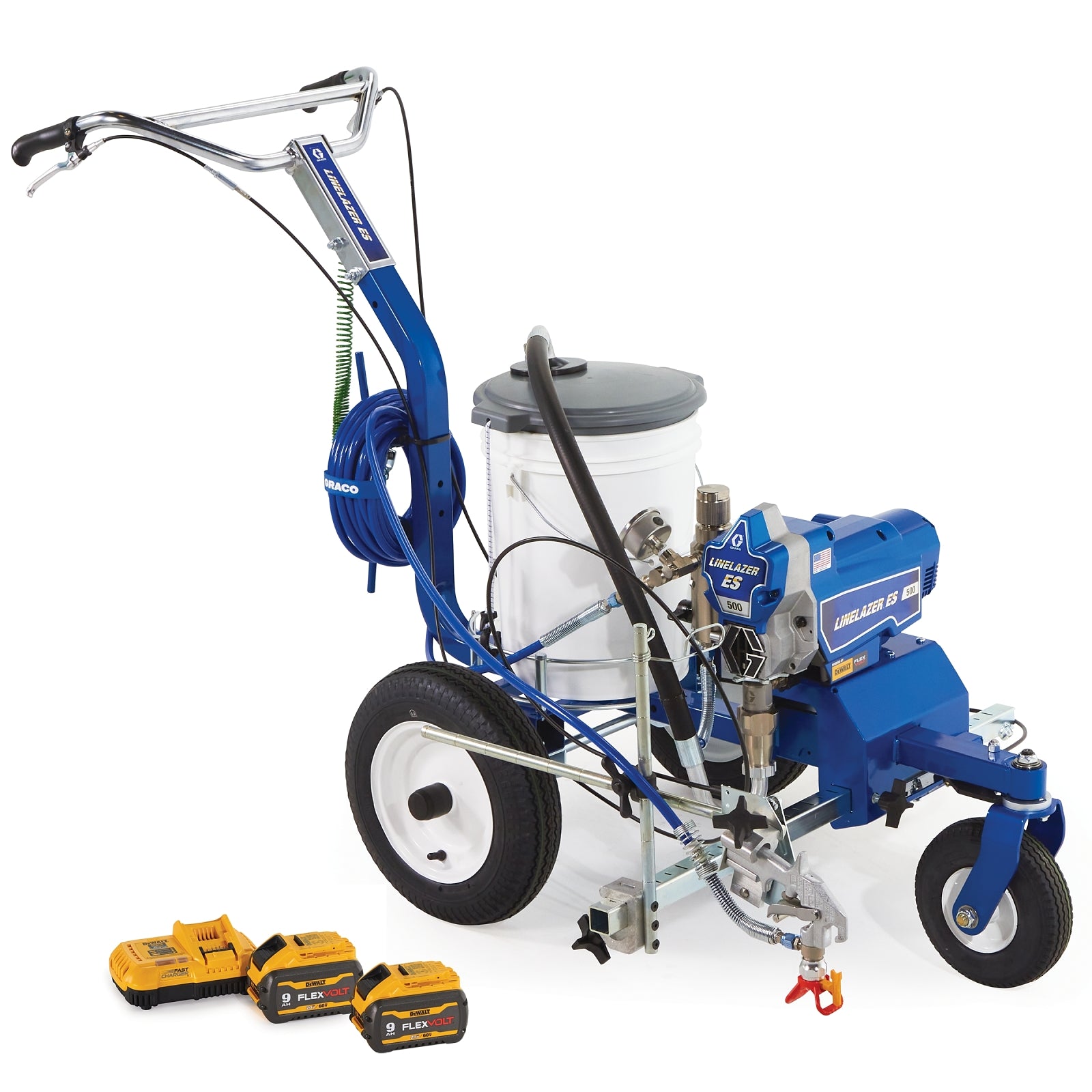 GRACO LineLazer ES 500 Battery-Powered Airless Line Striper (Part No. 25U546)