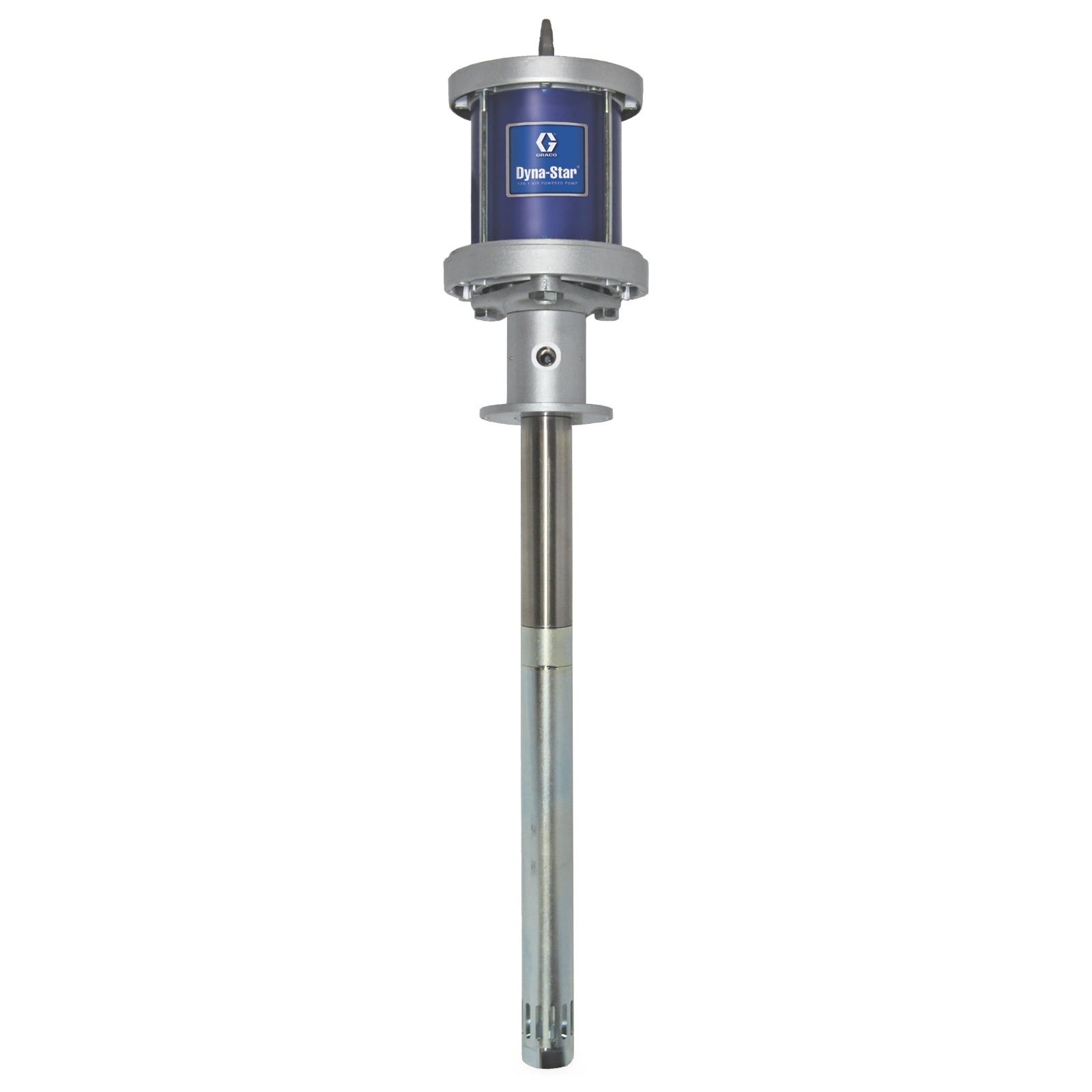 GRACO Dyna-Star® 120:1 Air-Powered Bare Grease Pump for 120 lb (55 kg) Keg (Part No. 26A967)