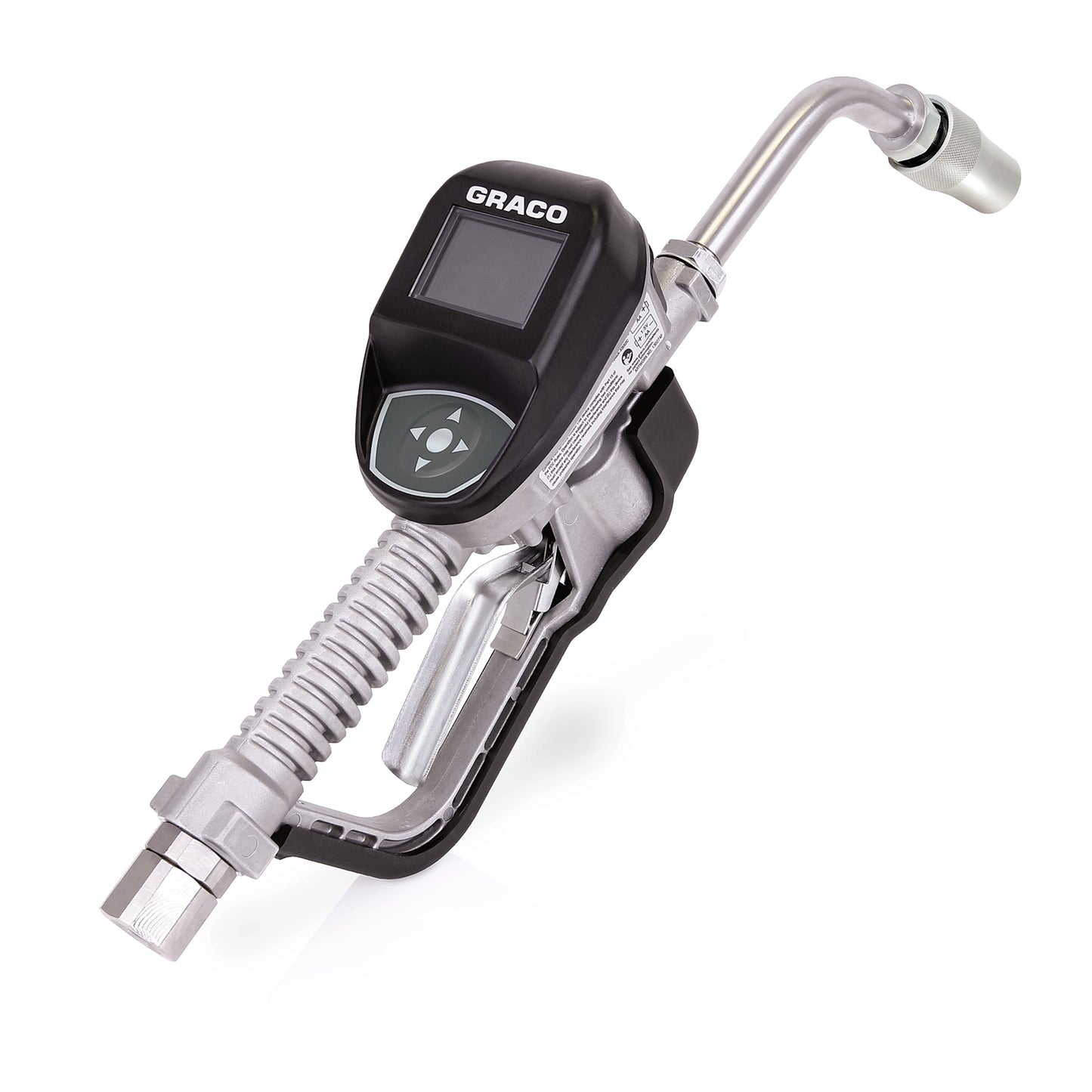 GRACO SDP18 Series Electronic Preset Oil/Antifreeze Meter - Rigid Extension - 1/2 in. (13 mm) Inlet (Part No. 26C356)