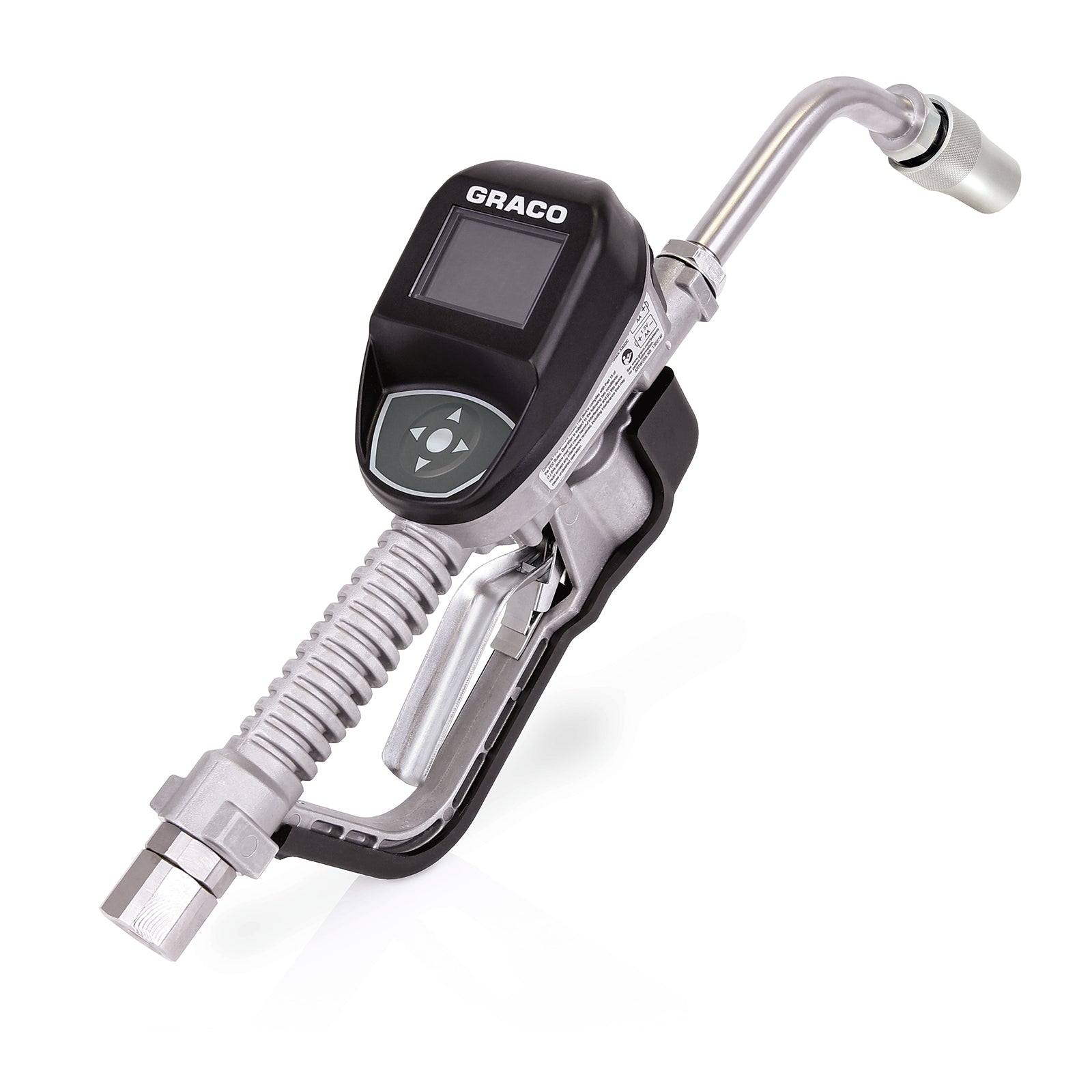 GRACO SDP18 Series Electronic Preset Oil/Antifreeze Meter - Rigid Extension - 1/2 in. (13 mm) Inlet (Part No. 26C356)