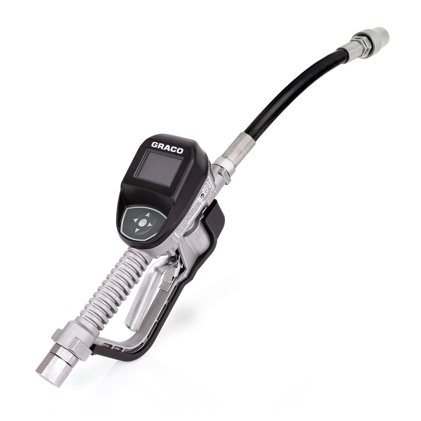 GRACO SDP18 Series Electronic Preset Oil/Antifreeze Meter with Flexible Extension – 1/2 in. (13 mm) Inlet (Part No. 26C357)