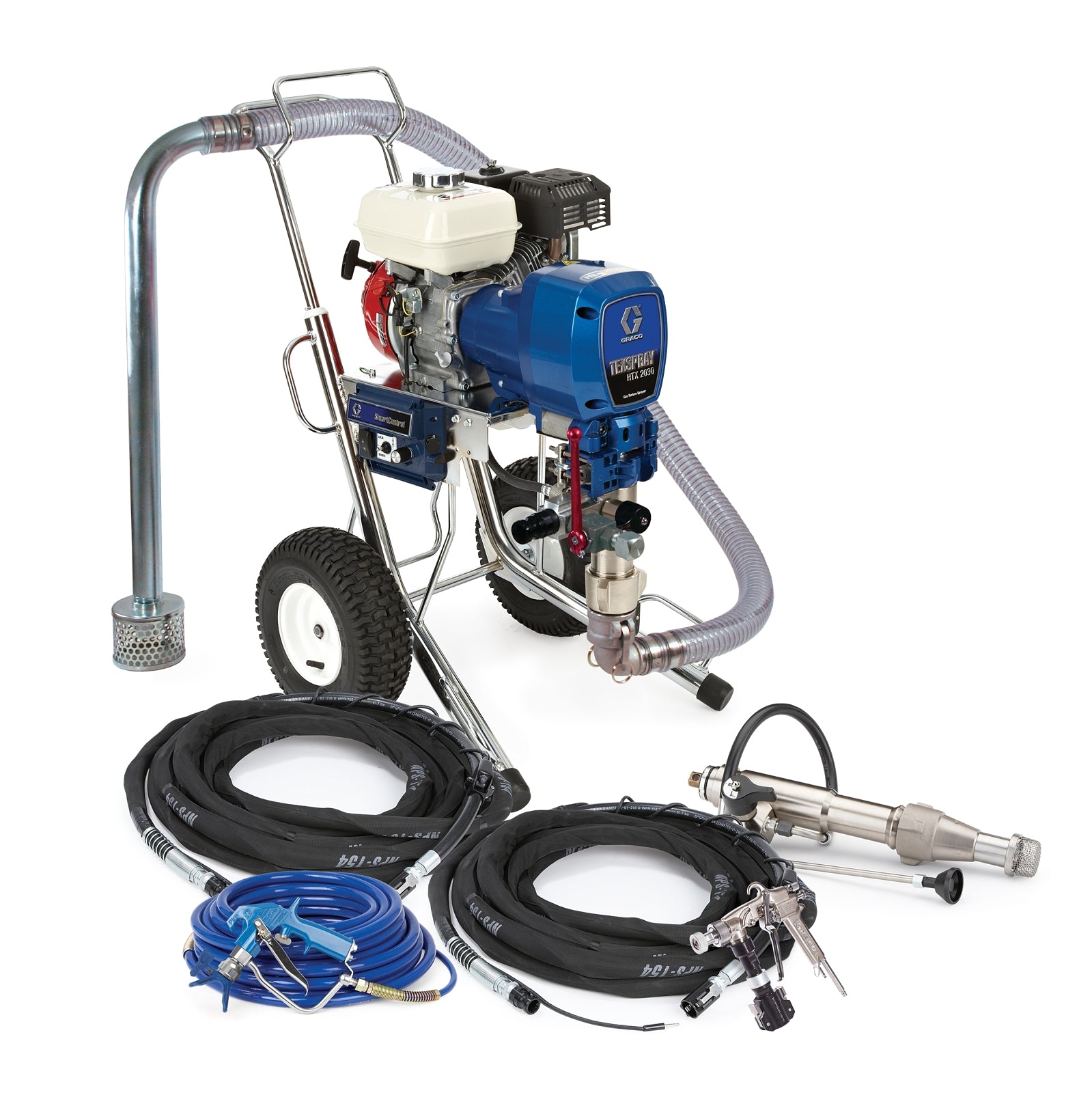 GRACO TexSpray HTX 2030 Complete Plus+, STX Trigger Gun and 100' Hose (Part No. 26C684)