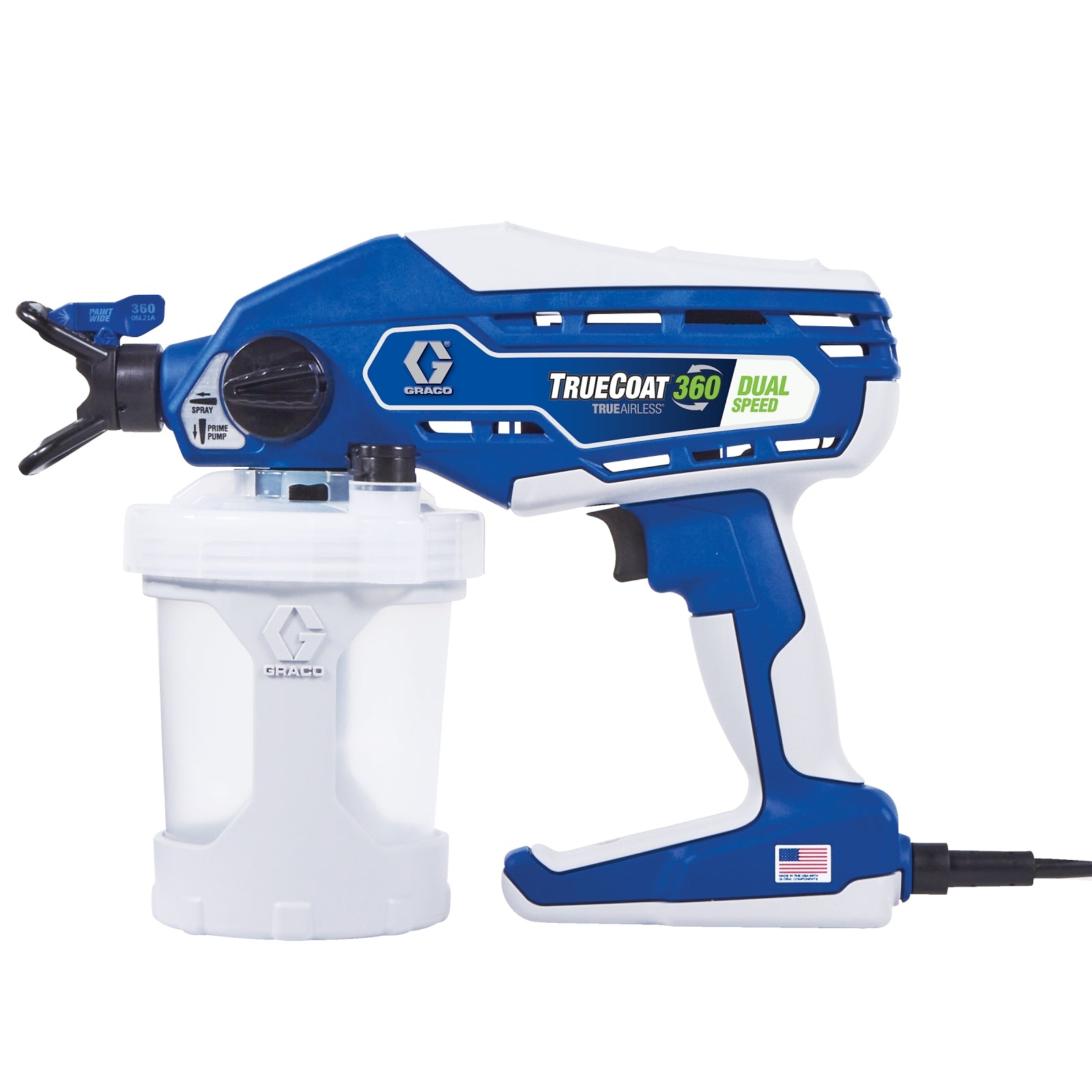 GRACO TrueCoat 360 Dual Speed TrueAirless Paint Sprayer (Part No. 26D281)