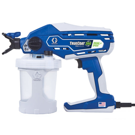 GRACO TrueCoat 360 Dual Speed Plus TrueAirless Paint Sprayer (Part No. 26D282)