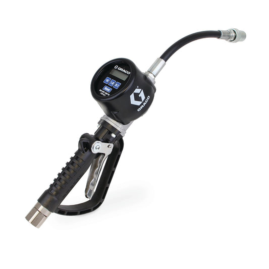 GRACO PM™ 20 Electronic Preset Oil Meter - Flexible Extension - 1/2 in. (13 mm) Inlet - NPT (Part No. 273166)