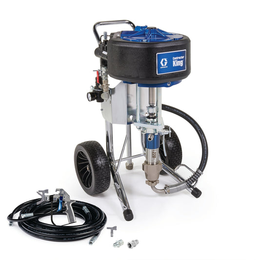 GRACO Contractor King 60:1 Air Powered Airless Sprayer, Complete (2-F Gun) (Part No. 279011)
