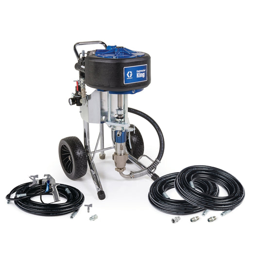 GRACO Contractor King 60:1 Air Powered Airless Sprayer, Big 150 (2-F Gun) (Part No. 279012)