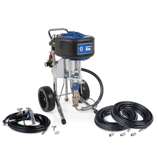 GRACO Contractor King 70:1 Air Powered Airless Sprayer, Big 150 (2-F Gun) (Part No. 279022)
