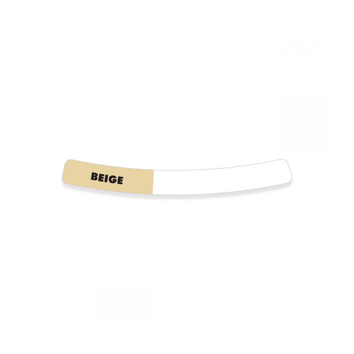 OilSafe® Content Label – Adhesive – Drum Ring – Beige (SKU: 282400)
