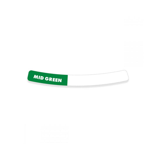 OilSafe® Content Label – Adhesive – Drum Ring – Mid Green (SKU: 282405)