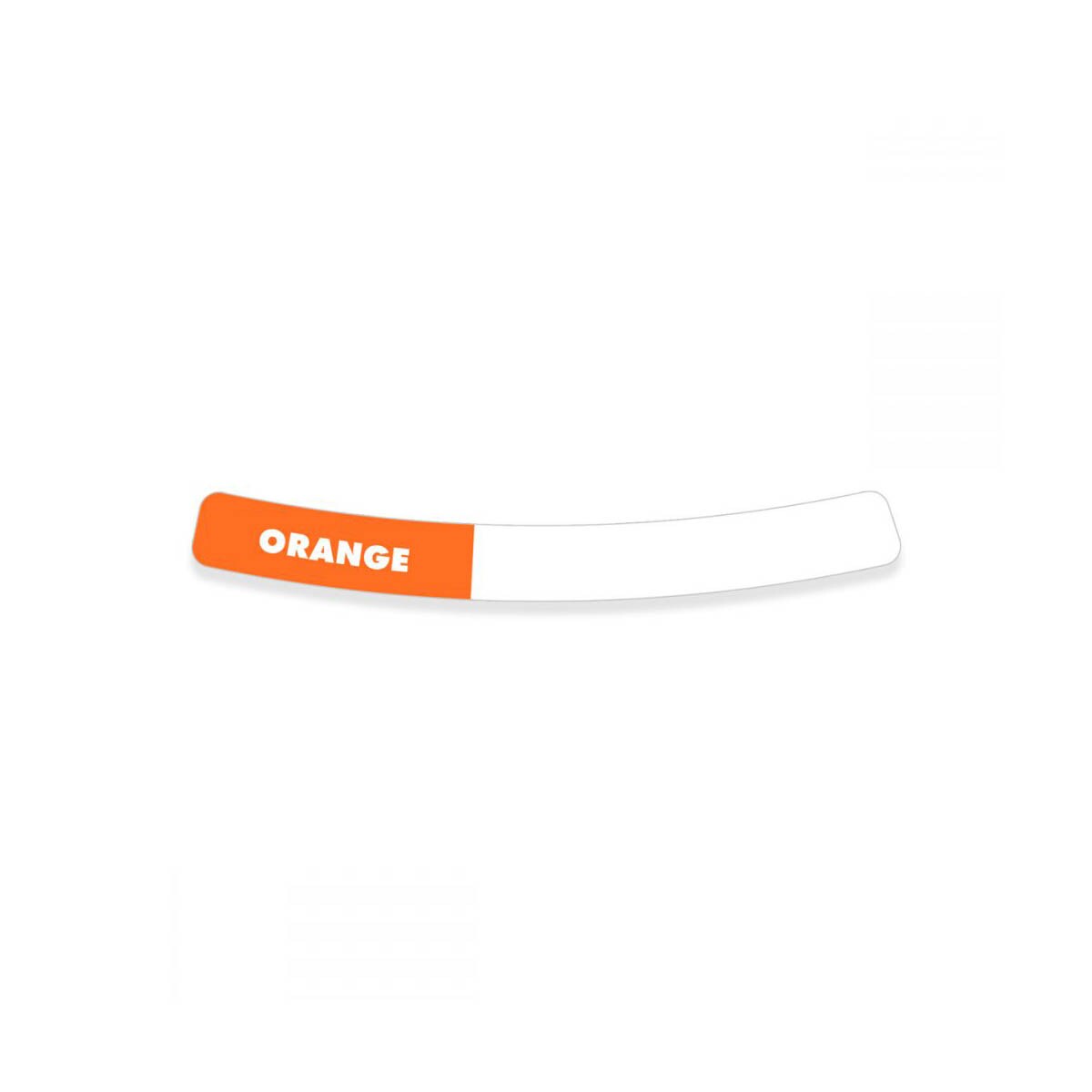 OilSafe® Content Label – Adhesive – Drum Ring – Orange (SKU: 282406)