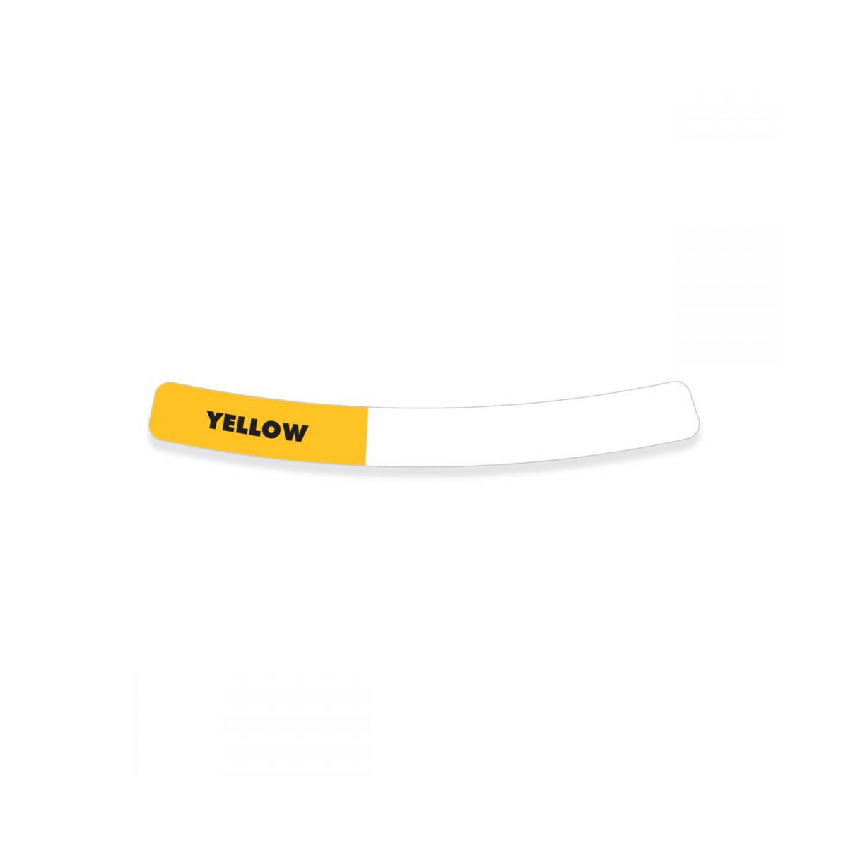 OilSafe® Content Label – Adhesive – Drum Ring – Yellow (SKU: 282409)