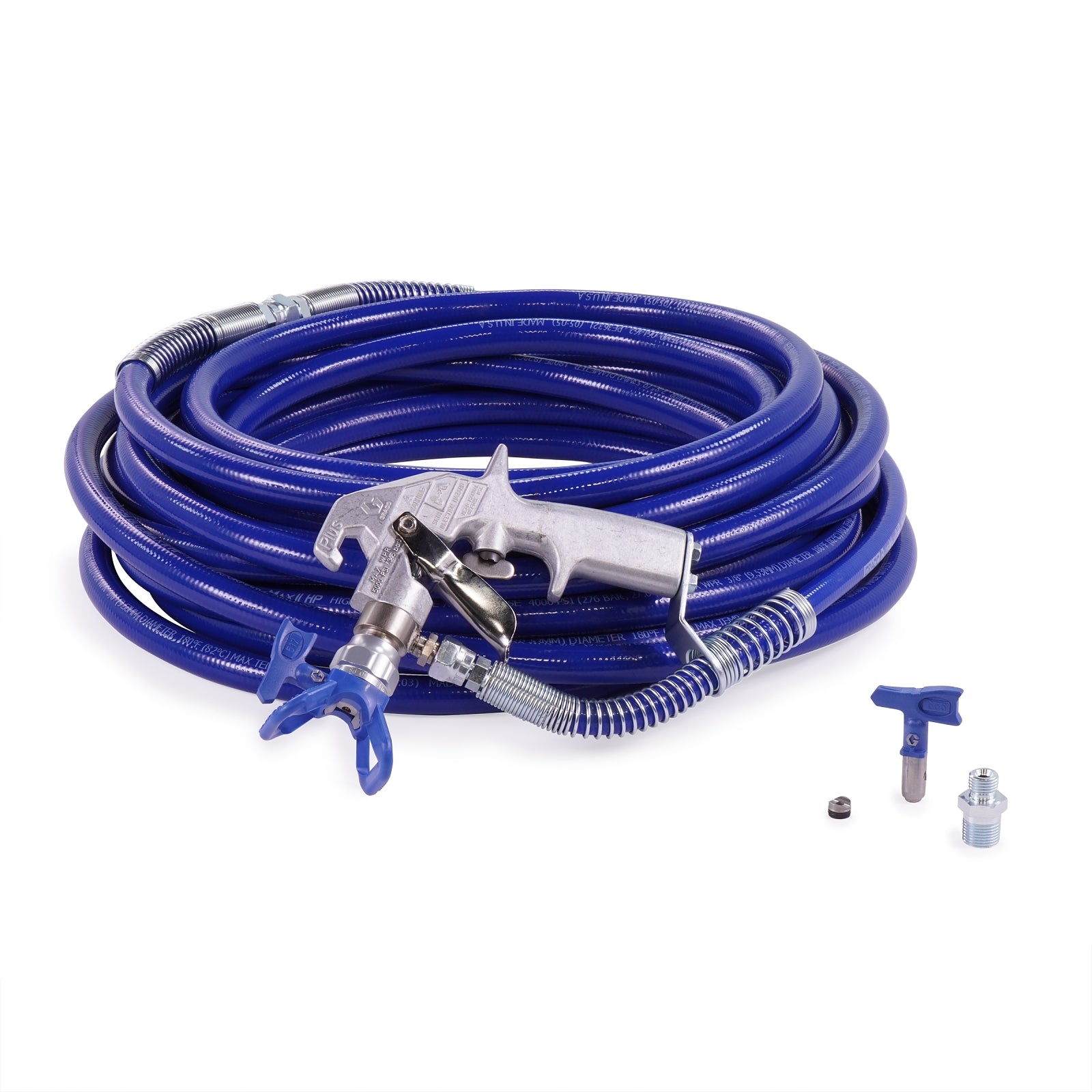 GRACO Flex Plus Airless Spray Gun with BlueMax II Airless Hose & Whip Hose (Part No. 287851)