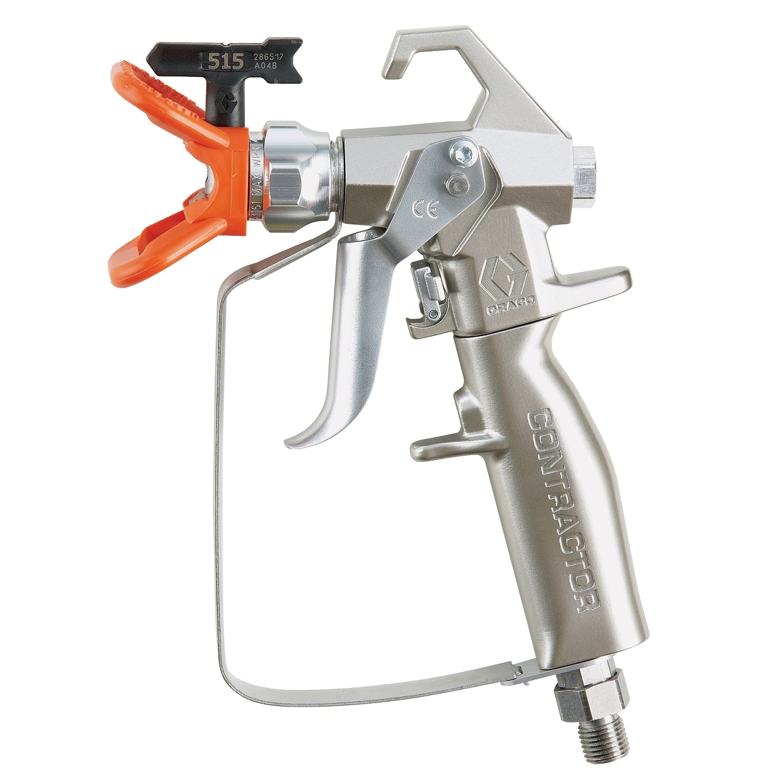 GRACO Contractor Airless Spray Gun, 2 Finger Trigger, RAC 5 517 SwitchTip (Part No. 288421)