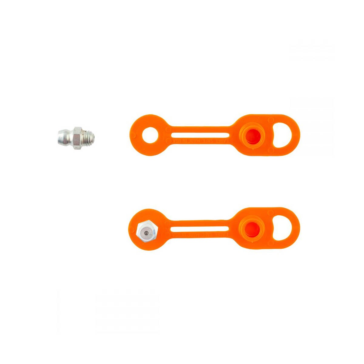 OilSafe® 1/4" (6.3mm) Grease Fitting Protector – Orange (SKU: 291006)