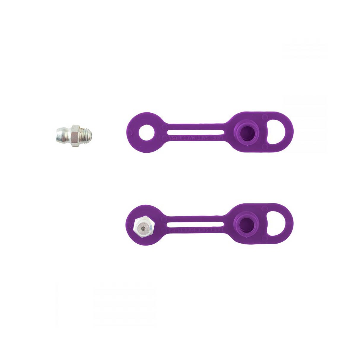 OilSafe® 1/4" (6.3mm) Grease Fitting Protector – Purple (SKU: 291007)