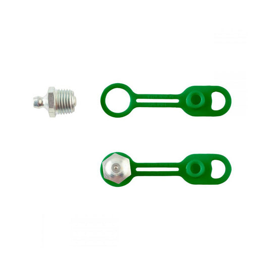 OilSafe® 17/32" (13.5mm) Grease Fitting Protector – Mid Green (SKU: 291205)