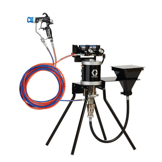 GRACO 30:1 Merkur ES Air Assisted Package, 0.4 gpm (1.5 lpm) Fluid Flow, Standard Mount (Part No. 24W287)