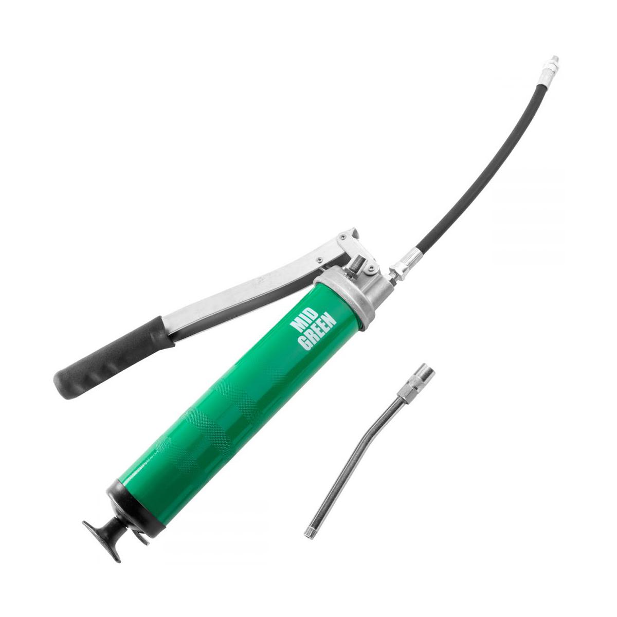 OilSafe® Lever Grease Gun - Heavy Duty - Mid Green (SKU: 330305)