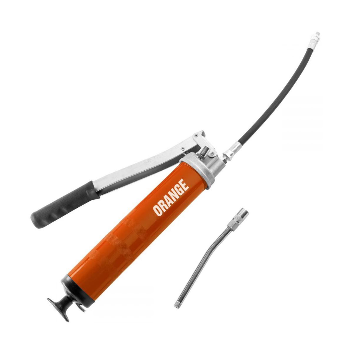 OilSafe® Lever Grease Gun - Heavy Duty - Orange (SKU: 330306)