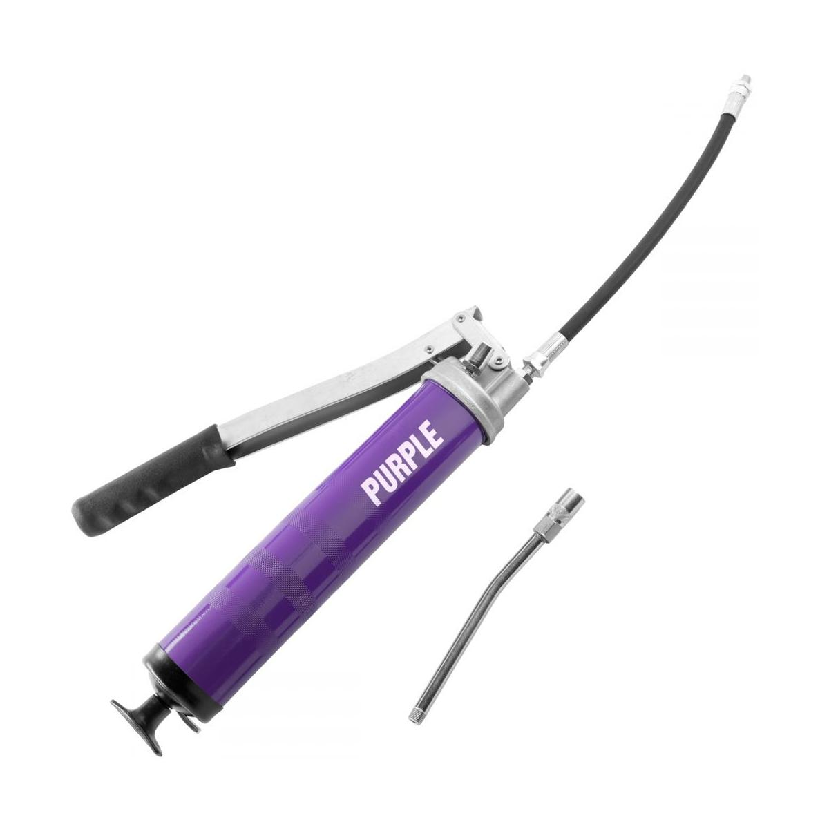 OilSafe® Lever Grease Gun - Heavy Duty - Purple (SKU: 330307)