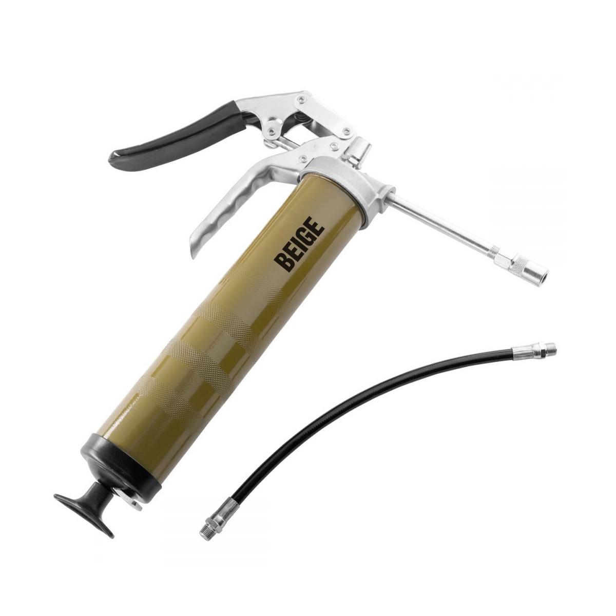 OilSafe® Pistol Grip Grease Gun - Beige (SKU: 330700)
