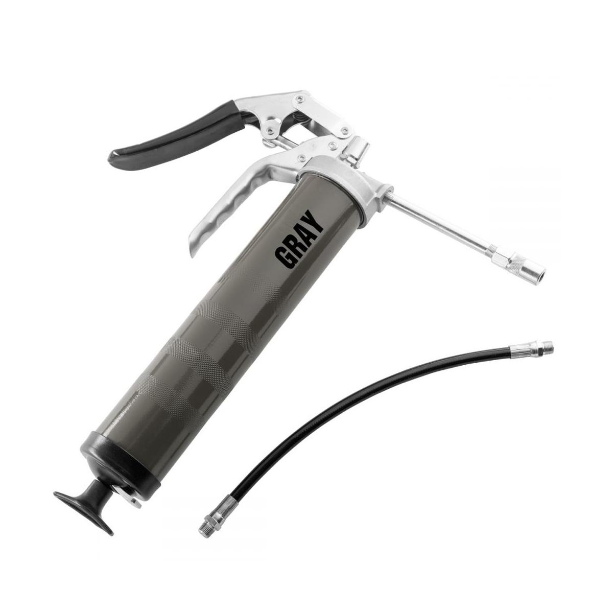 OilSafe® Pistol Grip Grease Gun - Gray (SKU: 330704)