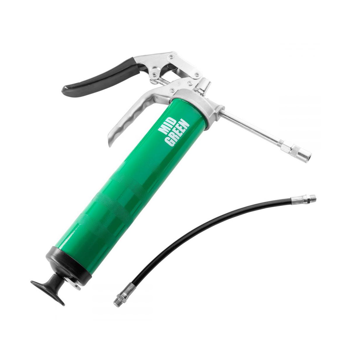 OilSafe® Pistol Grip Grease Gun - Mid Green (SKU: 330705)