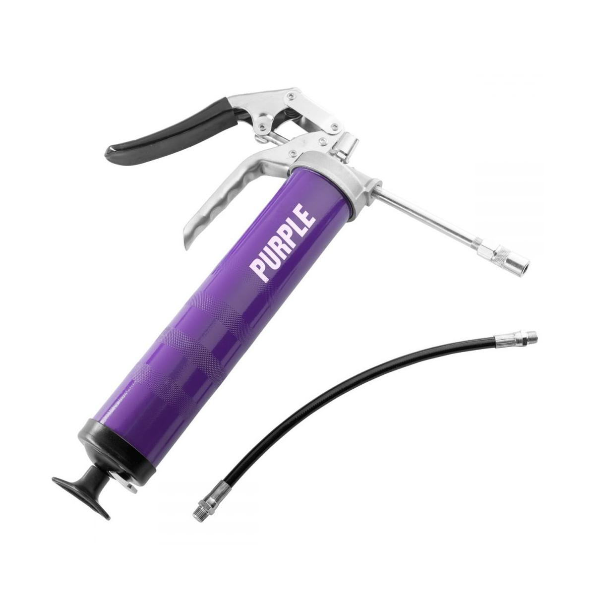 OilSafe® Pistol Grip Grease Gun - Purple (SKU: 330707)