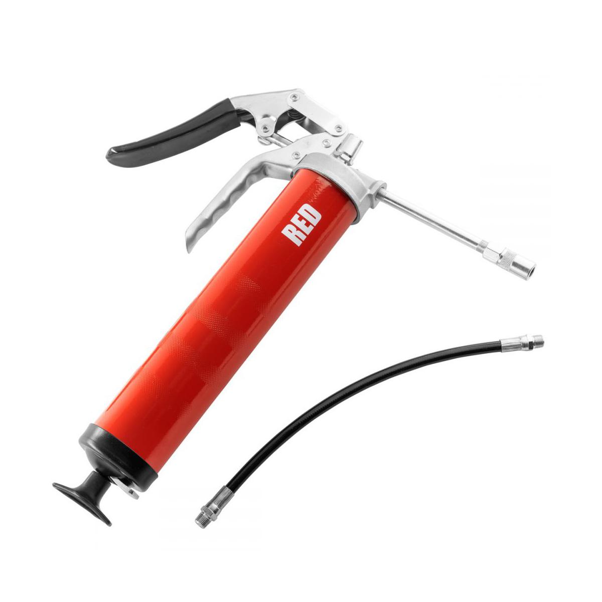 OilSafe® Pistol Grip Grease Gun - Red (SKU: 330708)