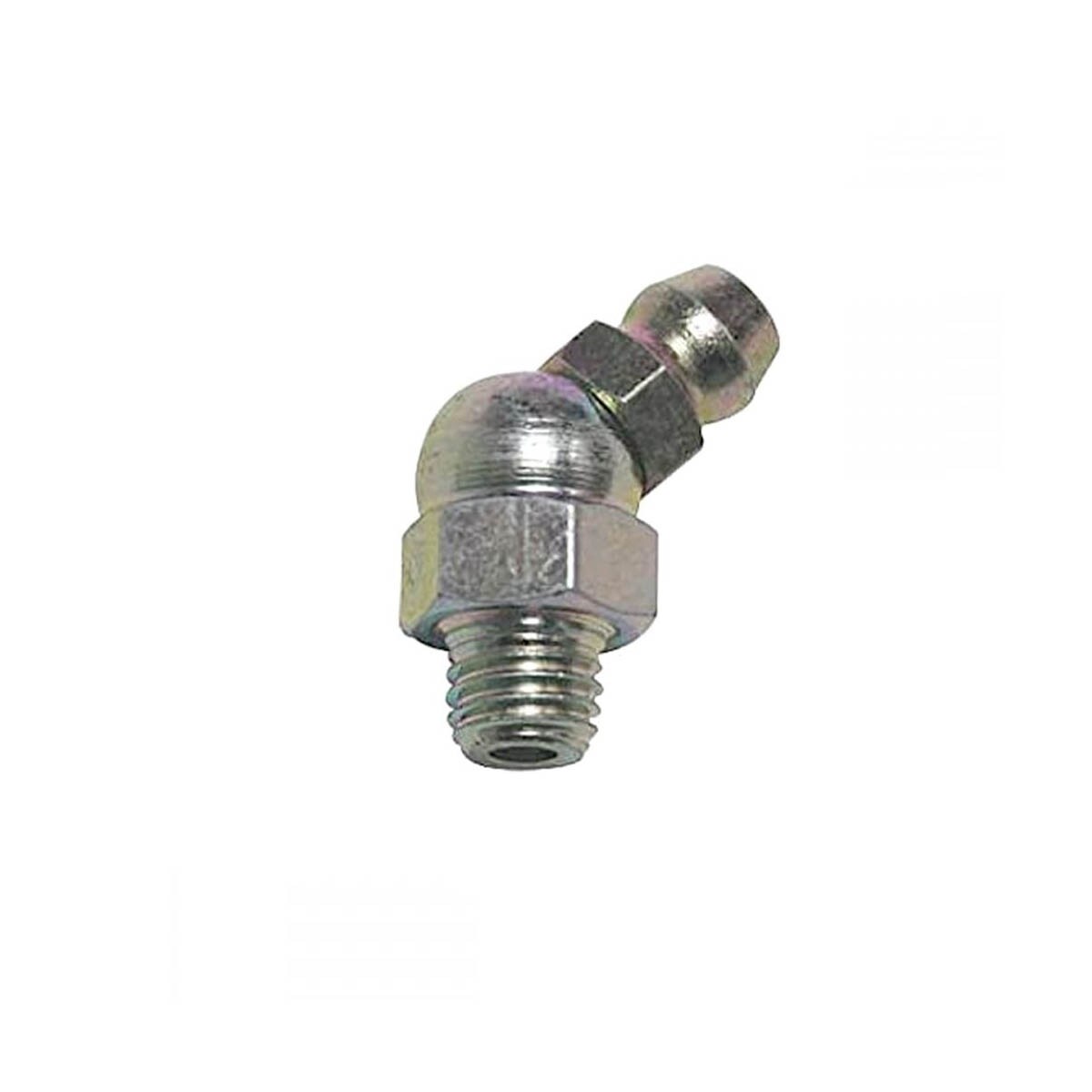 OilSafe® Grease Fitting - 45°, 1/8"-27 PTF (SKU: 340501)