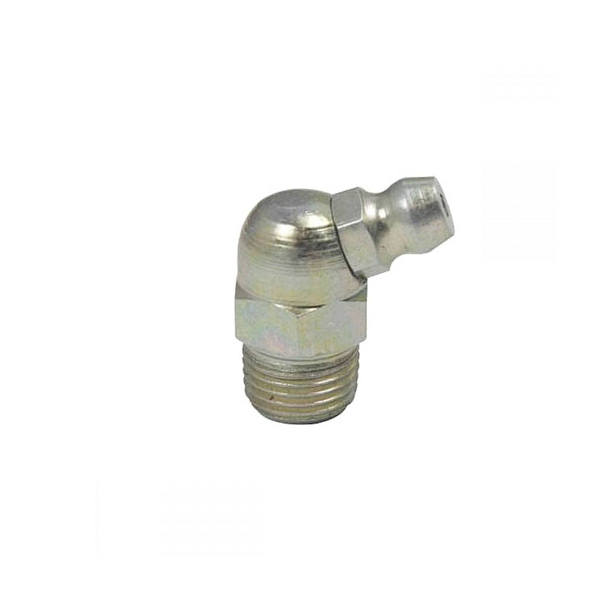 OilSafe® Grease Fitting - 65°, 1/8"-27 PTF (SKU: 340502)