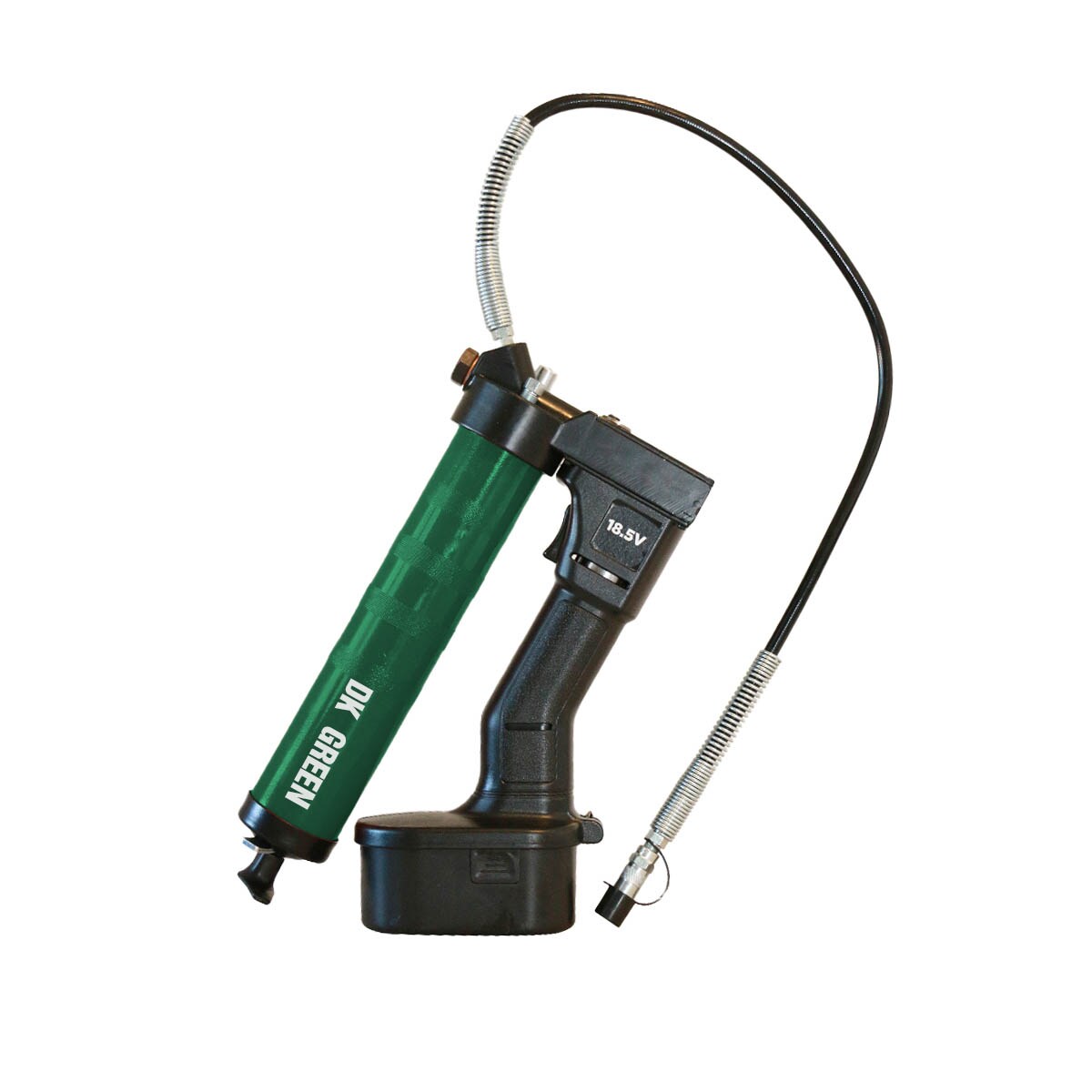 OilSafe® Battery Power HP Steel GG - Dark Green Includes Case, 2 Batteries, 1 Charger, Swivel Coupler (SKU: 350103)