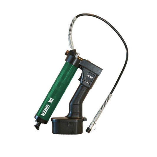 OilSafe® Battery Power HP Steel GG - Dark Green Includes Case, 2 Batteries, 1 Charger, Swivel Coupler (SKU: 350103)