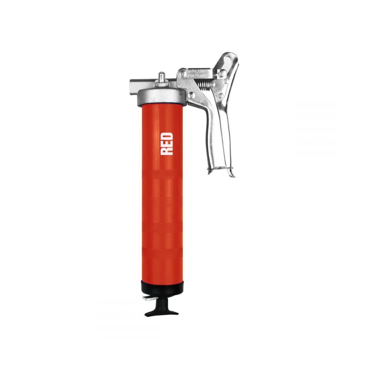 OilSafe® Pistol Grip Steel GG - Red - High Volume, High Pressure, Cold Weather Design (SKU: 350208)