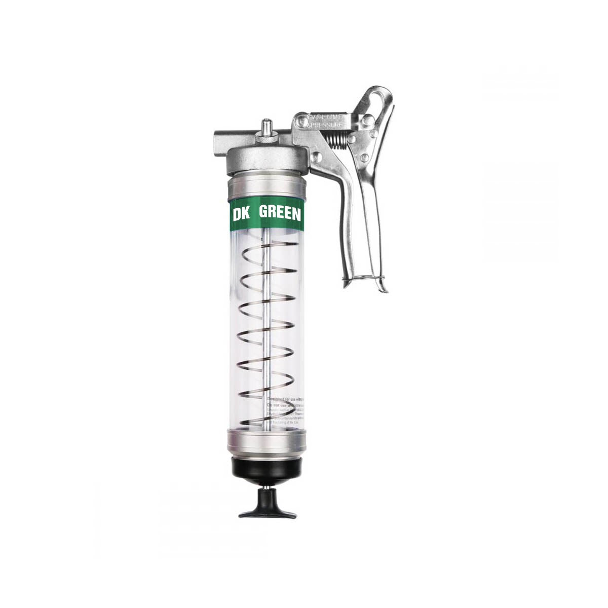 OilSafe® Pistol Grip GG Clear - Dark Green - High Volume, High Pressure, Cold Weather Design (SKU: 350403)