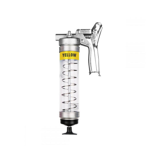 OilSafe Pistol Grip Gg Clear - Yellow - High Volume, High Pressure, Cold Weather Design