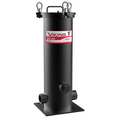 30 Micron Microglass Fuel Filter Housing for Gasoline, Ethanol Blends, Diesel – High-Flow Commercial Series – Cim-Tek Viking 1 –  (SKU: 40186) - Innoflo Solutions Inc.