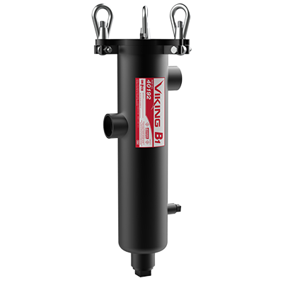 High-Flow Carbon Steel Bag Filter Housing for Gasoline, Ethanol Blends, Diesel – High-Flow Commercial Series – Cim-Tek Viking B1 –  (SKU: 40192) - Innoflo Solutions Inc.