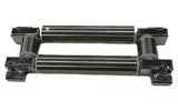 Hannay Part Assembly C2 Roller W/1.5" Dia Roller & 2" Side Roll | Replacement Part For 1500 & 1600 Series Hose Reels | Durable Steel Construction, Precision Roller Design – Reliable Hose Reel Component