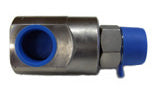 Hannay Part Hr42-8101 | 3/4" 90° Mxf Steel Super Swivel | 4500 Psi, Aflas Seals – Durable High-Pressure Hose Reel Component