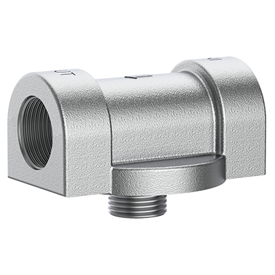 Nickel-Plated Cast Iron Fuel Filter Adaptor for Gasoline, Ethanol Blends, Diesel – 300HA Series High-Flow Commercial Series – Cim-Tek 200H-3/4N –  (SKU: 50017N) - Innoflo Solutions Inc.