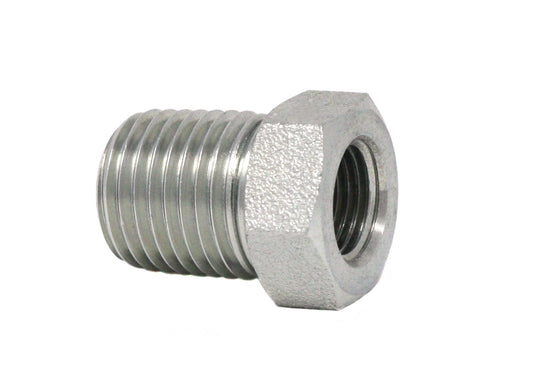GRACO Reducing Bushing 1/4 inch (6.4 mm) Male x 1/8 inch (6.4 mm) Female, Steel (Part No. 556402)