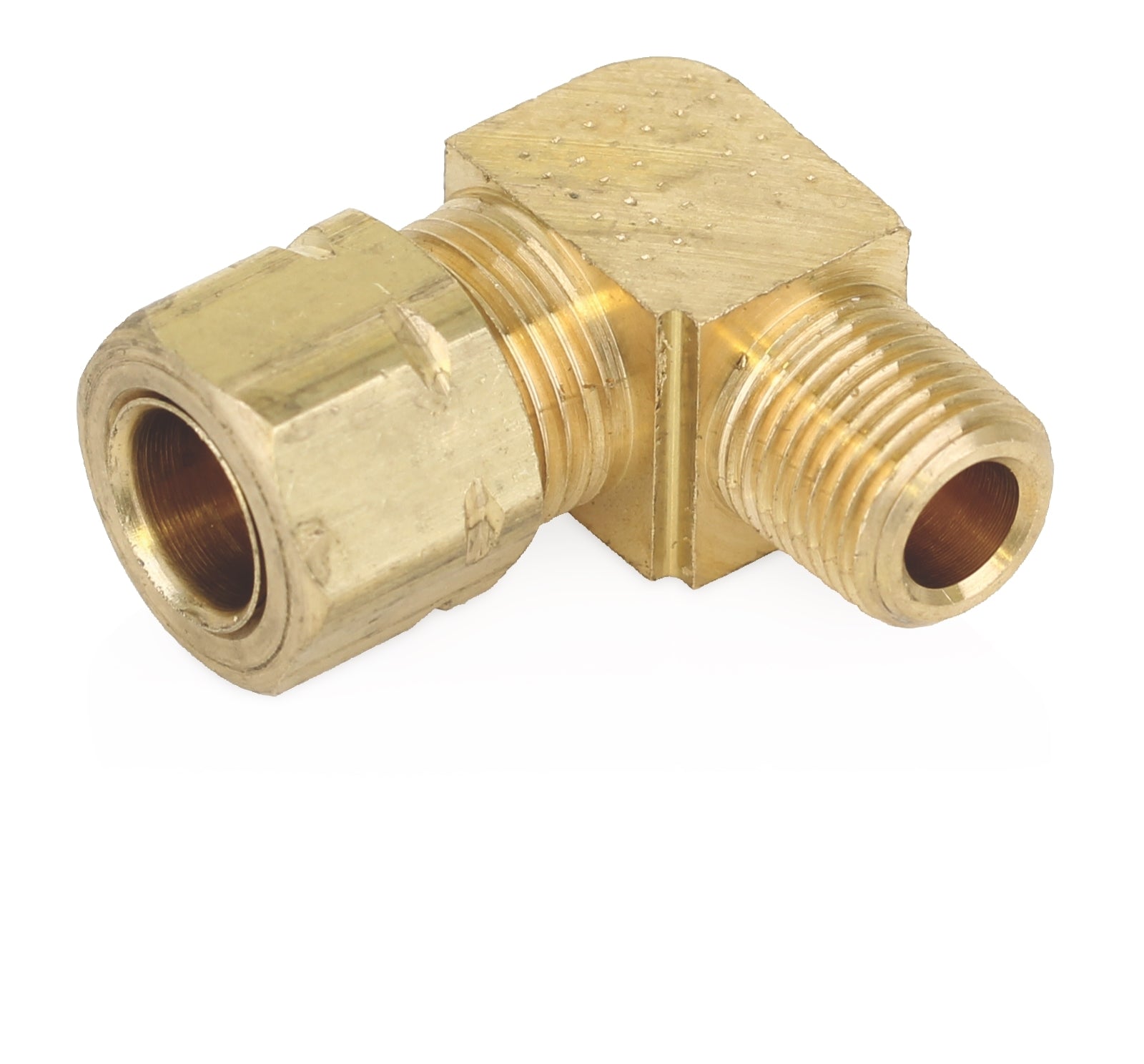 GRACO Brass Male Tube Elbows 5/16 in. (7.94 mm) Tube x 1/8 in. (3.2 mm) NPTF (Part No. 556639)