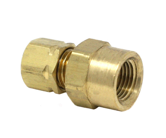 GRACO General Tube Fitting - Female Connector - 3/16 inch Tube, 1/8 inch NPT (Part No. 556642)