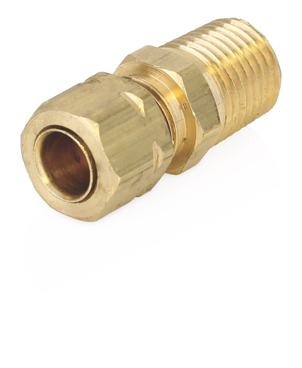 GRACO Male Connector, 5/16 inch (7.94 mm) Tube x 1/4 inch (6.35 mm) NPTF (Part No. 556646)