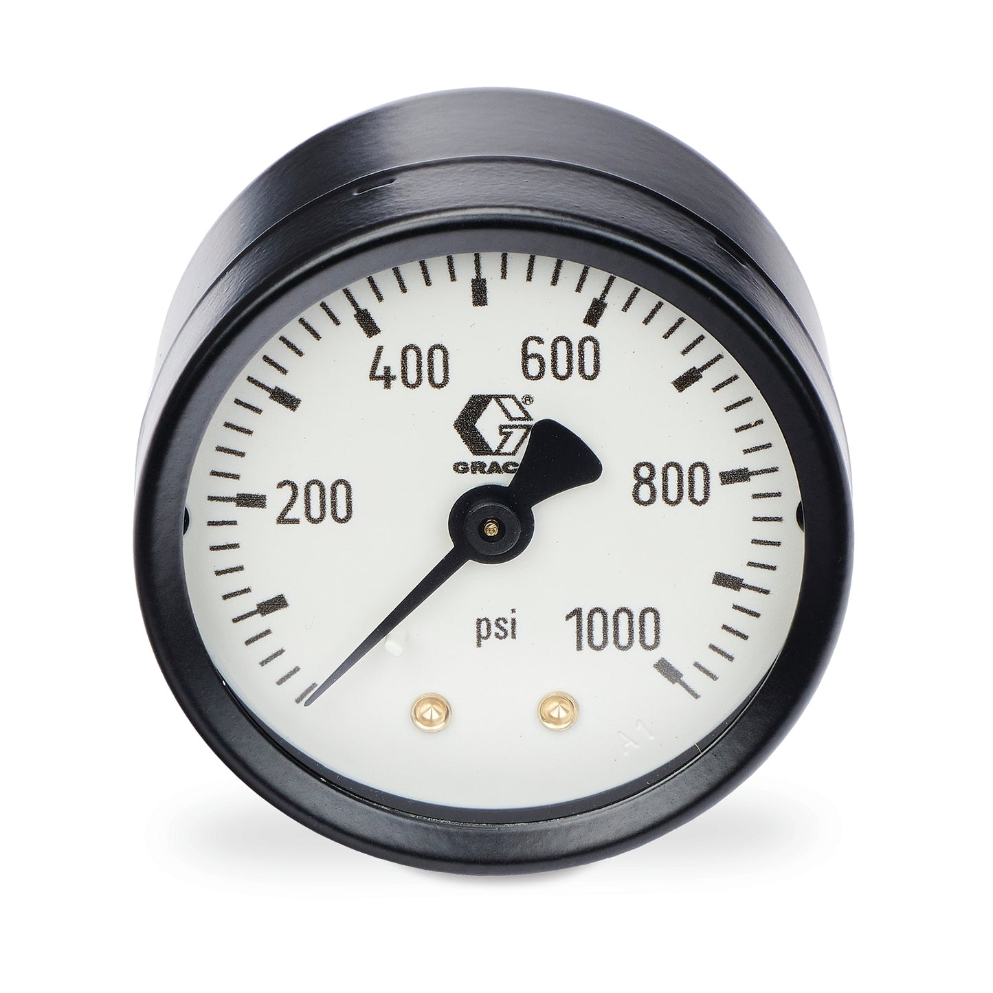 GRACO Pressure Gauge, 0-1000 psi, 1/8" NPT Center Back (Part No. 558899)