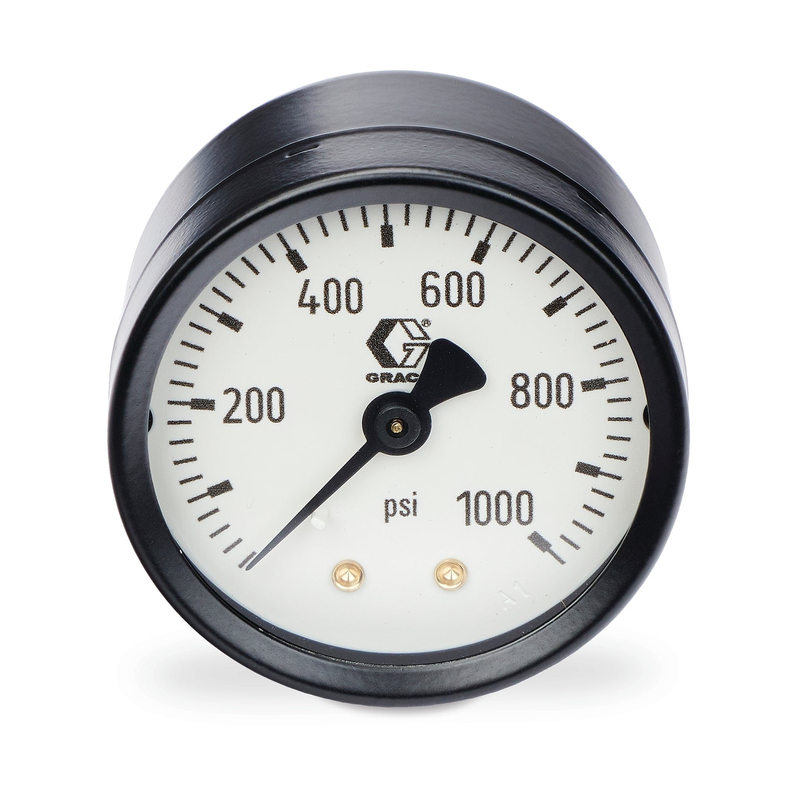 GRACO Pressure Gauge, 0-1000 psi, 1/8" NPT Center Back (Part No. 558899)